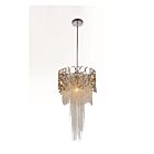 Suspendu CWI Lighting Victoria 5631P10C-R 40W 1 lumière chrome