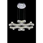 Lustre LED CWI Lighting Arendelle 5642P30ST-R 44W 44 lumières chrome