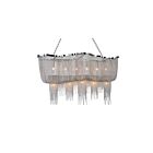 Lustre CWI Lighting Secca 5654P55C-RC 520W 13 lumières chrome