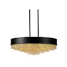 Lustre CWI Lighting Medina 5687P30-22-101 600W 15 lumières noir