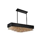 Lustre CWI Lighting Medina 5687P32-20-101 400W 10 lumières noir