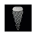 Plafonnier CWI Lighting Rain Drop 6601C24C(H:35) 315W 9 lumières chrome