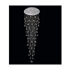 Plafonnier CWI Lighting Rain Drop 6601C32C-12 420W 12 lumières chrome