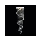 Plafonnier CWI Lighting Spiral 6603C14C 175W 5 lumières chrome