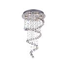 Plafonnier CWI Lighting Spiral 6603C20C(H:35) 210W 6 lumières chrome