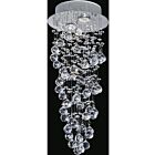 Plafonnier CWI Lighting Double Spiral 6606C10C 70W 2 lumières chrome