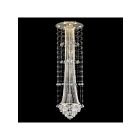 Plafonnier CWI Lighting Hallway 6627C32C 630W 18 lumières chrome