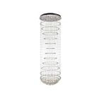 Plafonnier CWI Lighting Hallway 6630C35C 630W 18 lumières chrome