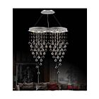 Lustre CWI Lighting Robin 6640P32C-O 210W 6 lumières chrome