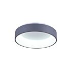 Plafonnier LED CWI Lighting Arenal 7103C24-1-167 36W gris et blanc