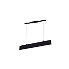 Lustre LED CWI Lighting Krista 7145P25-1-253-RC 12W satin noir