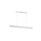 Lustre LED CWI Lighting Krista 7145P47-1-266-RC 25W blanc satiné