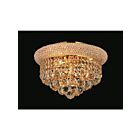 Plafonnier CWI Lighting Empire 8001C12G 180W 3 lumières or