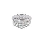 Plafonnier CWI Lighting Empire 8001C14C 240W 4 lumières chrome