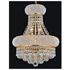 Suspendu CWI Lighting Empire 8001P14G 360W 6 lumières or