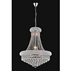 Lustre CWI Lighting Empire 8001P20C 840W 14 lumières chrome