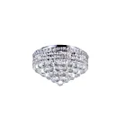 Plafonnier CWI Lighting Luminous 8002C16C 300W 5 lumières chrome