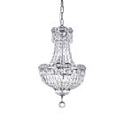 Suspendu CWI Lighting Stefania 8003P12C 240W 4 lumières chrome