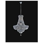 Lustre CWI Lighting Stefania 8003P30C 1020W 17 lumières chrome