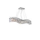 Lustre CWI Lighting Glamorous 8004P36C-A (clear) 420W 7 lumières chrome