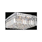 Plafonnier CWI Lighting Colosseum 8005C12C-S 240W 4 lumières chrome