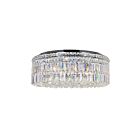 Plafonnier CWI Lighting Colosseum 8006C24C-R 600W 10 lumières chrome