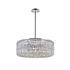 Lustre CWI Lighting Colosseum 8006P24C-R 600W 10 lumières chrome
