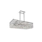 Lustre CWI Lighting Colosseum 8030P30C-RC 600W 10 lumières chrome