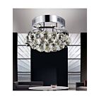 Plafonnier CWI Lighting Queen 8038C12C-R 180W 3 lumières chrome