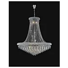 Lustre CWI Lighting Kingdom 8040P36C 1200W 20 lumières chrome