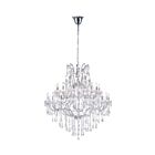 Lustre CWI Lighting Maria Theresa 8318P42C-33 (Clear) 1980W 33 lumières chrome