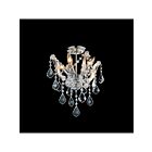 Plafonnier CWI Lighting Payton 8418C14C-4(Clear) 240W 4 lumières chrome