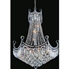 Lustre CWI Lighting Amanda 8421P24C 660W 11 lumières chrome