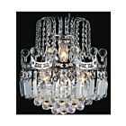 Applique murale CWI Lighting Amanda 8421W12C 180W 3 lumières chrome