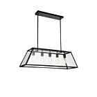 Lustre CWI Lighting Alyson 9601P36-5-101 300W 5 lumières noir