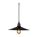 Suspendu CWI Lighting Brave 9605P13-1-101 60W 1 lumière noir