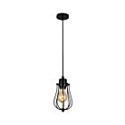 Suspendu CWI Lighting Tomaso 9610P4-1-101 60W 1 lumière noir