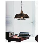 Suspendu CWI Lighting Morgan 9611P11-1-128 60W 1 lumière cuivré antique