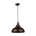 Lustre CWI Lighting Vogel 9612P15-1-128 60W 1 lumière cuivré antique