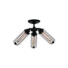 Plafonnier CWI Lighting Benji 9624C23-3-101 180W 3 lumières noir