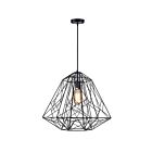 Lustre CWI Lighting Bagheera 9625P20-1-101 60W 1 lumière noir