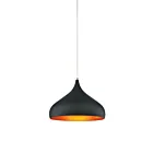 Lustre CWI Lighting Dynamic 9633P16-1-101 60W 1 lumière noir