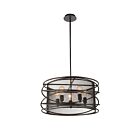 Lustre CWI Lighting Darya 9700P22-5-197 300W 5 lumières marron