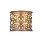 Applique murale CWI Lighting Nicole 9807W13-2-116 120W 2 lumières chocolat brossé