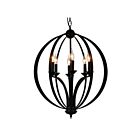 Lustre CWI Lighting Drift 9825P24-6-101 360W 6 lumières noir