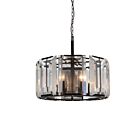 Lustre CWI Lighting Jacquet 9860P19-8-101 480W 8 lumières noir