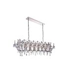 Lustre CWI Lighting Aleka 9910P58-24-601 1440W 24 lumières chrome