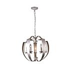 Lustre CWI Lighting Verbena 9950P21-5-221 300W 5 lumières étain
