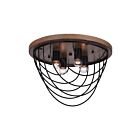 Plafonnier CWI Lighting Gala 9962C18-4-101 240W 4 lumières noir
