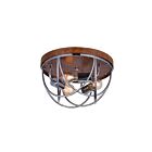 Plafonnier CWI Lighting Parana 9965C14-3-601 180W 3 lumières chrome